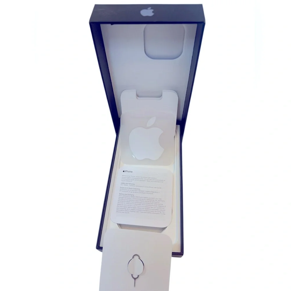 EMPTY BOXES ONLY—Apple Blue iPhone 13 Pro & iPhone 14 Pro Max Empty Boxes
